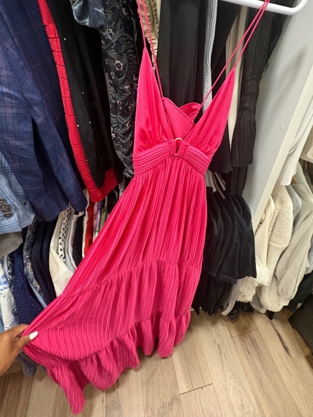 BA&SH wasta ong dress